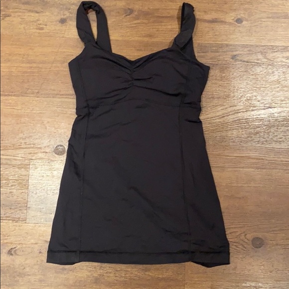 Lululemon Black Tank Top Size 4 - Picture 1 of 2